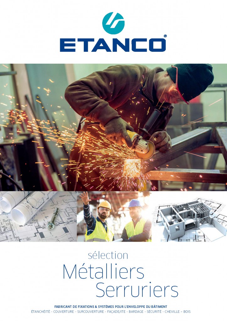 Nouveau Guide Métalliers-Serruriers : l'offre ETANCO indispensable aux professionnels de la métallurgie