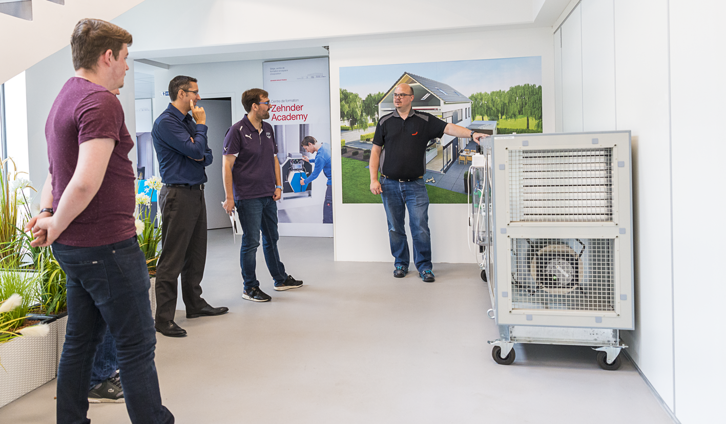 Zehnder renforce sa stratégie de formation des professionnels de la ventilation avec son centre de formation Campus Zehnder