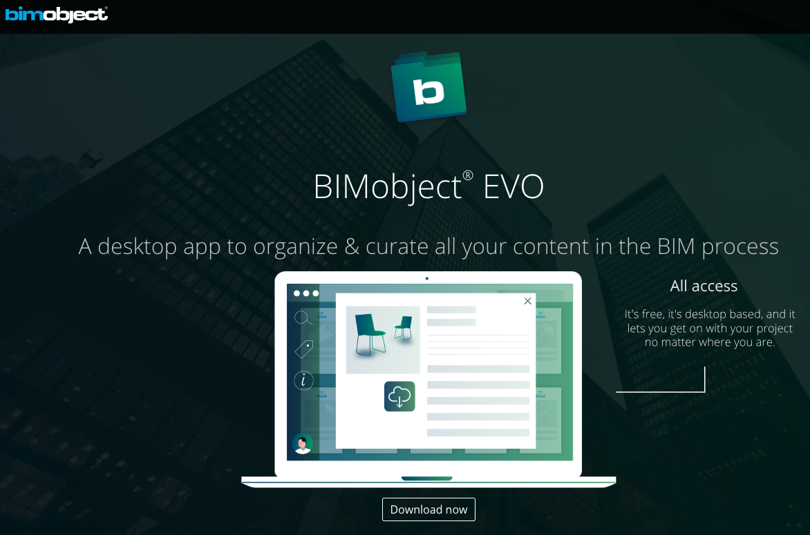 BIMobject lance une nouvelle application pour organiser et gérer facilement le contenu BIM
