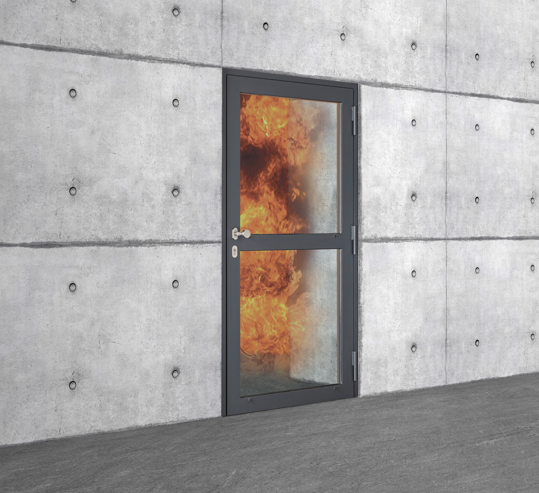 PICARD SERRURES complète sa gamme de portes résistantes au feu avec une porte de hall acier RHEA EI 30 et EI 60