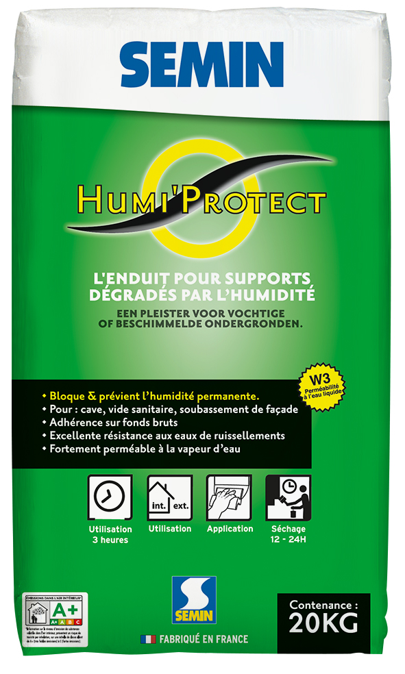 HUMI' PROTECT de SEMIN – La solution pour le traitement des maçonneries humides