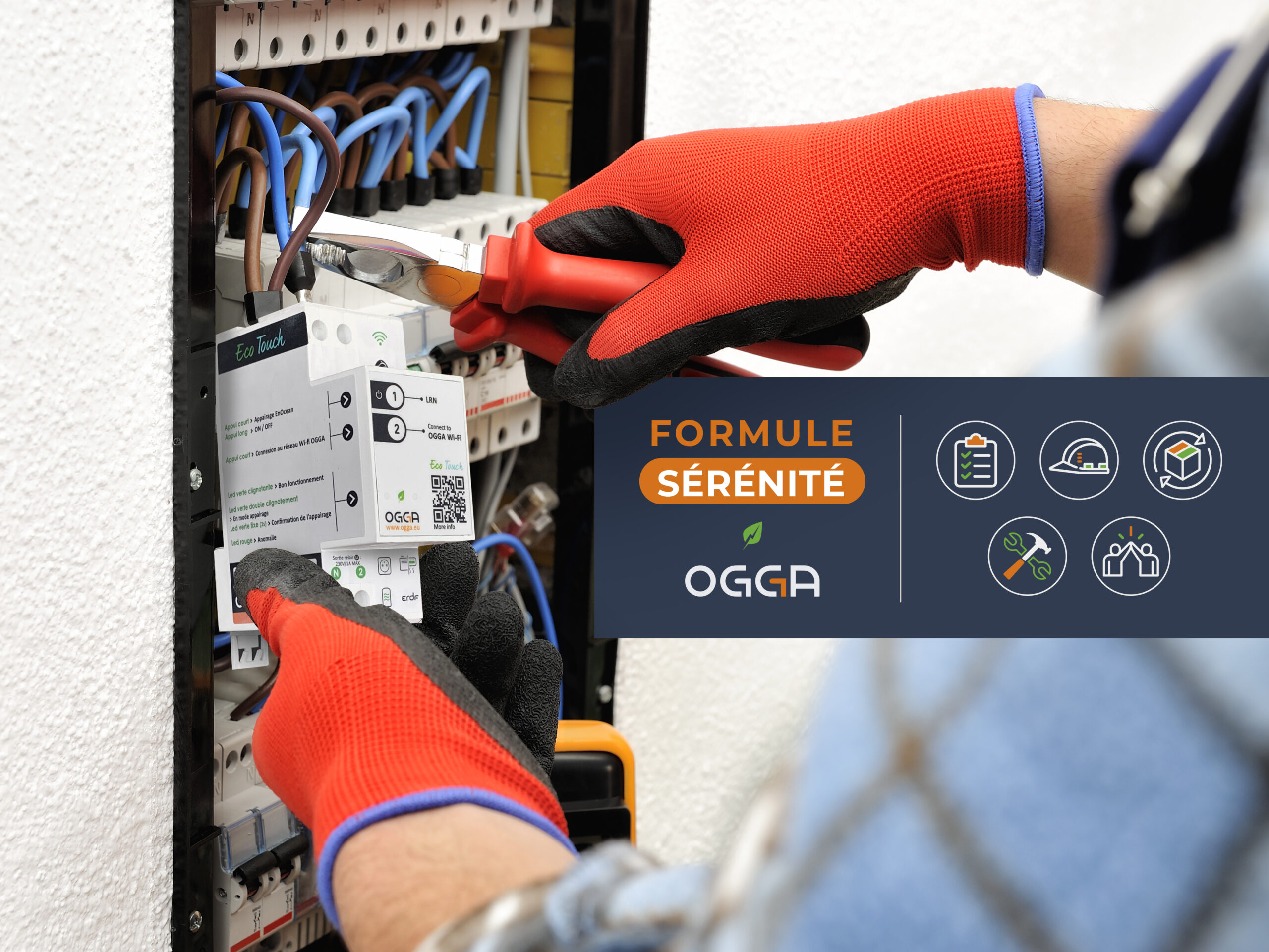 Formule Sérénité OGGA : une solution globale Smart Home, de la conception à la prise en main des occupants, pour une pleine satisfaction du maitre d’ouvrage.