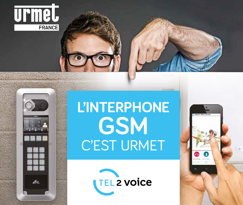 L'INTERPHONE GSM C'EST URMET