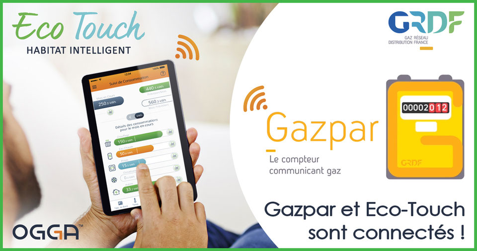 Compteur Gazpar : OGGA, 1er partenaire de GRDF à expérimenter les remontées de données des clients