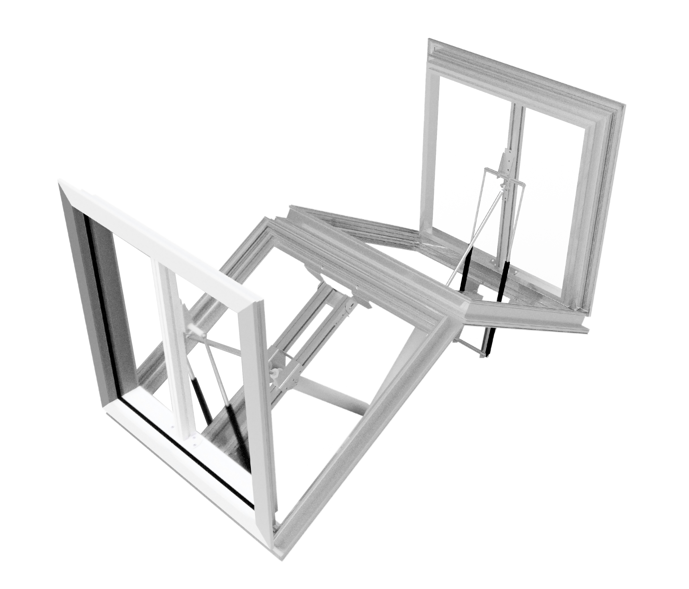 CERTILIGHT : La solution de désenfumage naturel et d'aération à double vantaux pour toitures et verrières