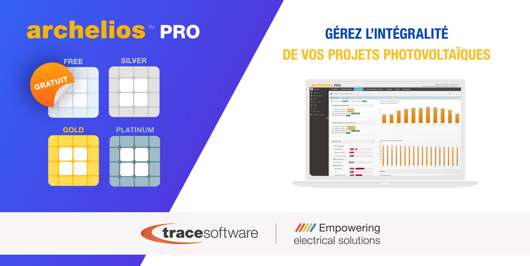 archelios™ logiciel PV Gratuit