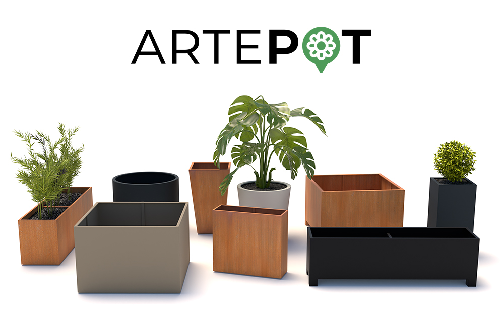 ARTEPOT, fabricant de bacs à fleurs pour professionnels