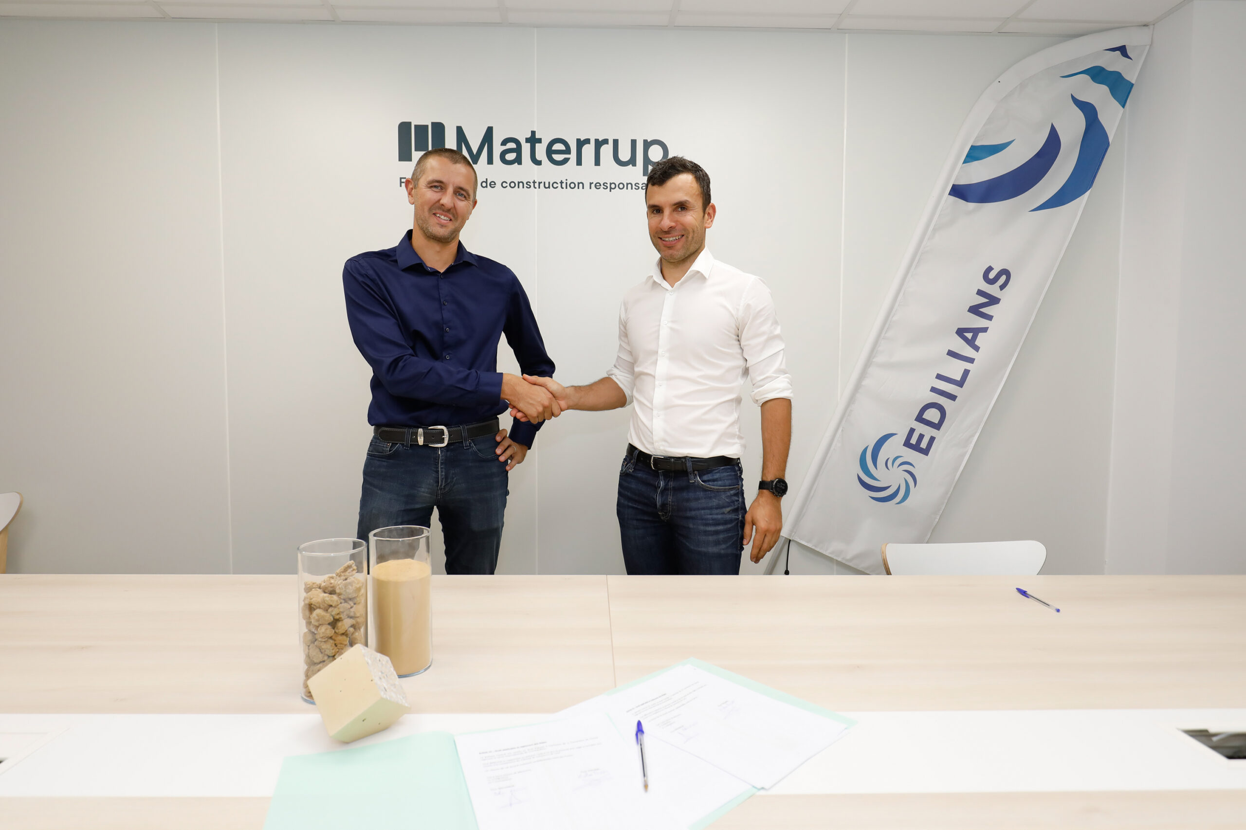 Edilians signe un partenariat avec Materrup