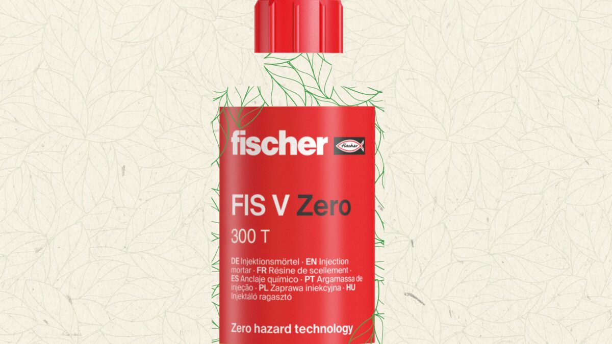 FIS V Zero, la première résine sans substances nocives !                                                                                fischer France engagé avec EcoTree dans le reboisement des forêts françaises dans le cadre d’une campagne inédite 