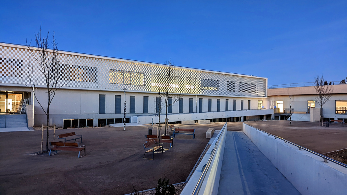 Lorillard participe à la conception bioclimatique du nouveau collège Voltaire de Remoulins (30)