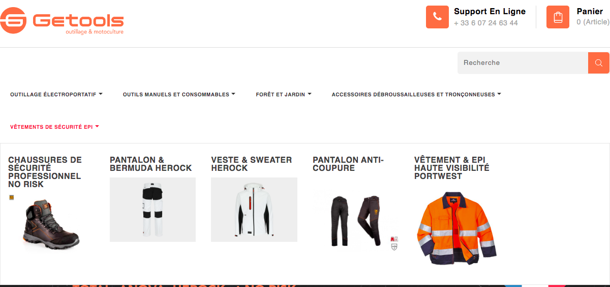 GETOOLS :  Le spécialiste de l’équipement de Protection Individuel (EPI) made in France pour vos chantier