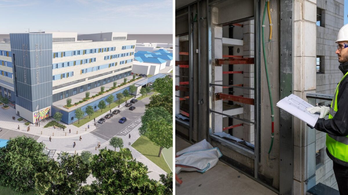 <strong>VINCI utilise l’IA pour le projet de construction d’un hôpital à Bournemouth avec Buildots</strong>