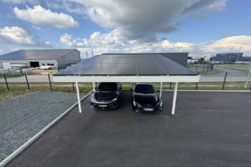 closura ombrière solaire photovoltaïque